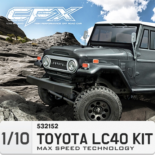 MST CFX 1/10 4WD High Performance Off-Road Car KIT (w/o ESC&motor, TOYOTA LC40) [532152]