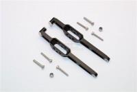 ALUMINIUM REAR LOWER CHASSIS LINK PARTS - 1PR SET MYT014L-BK