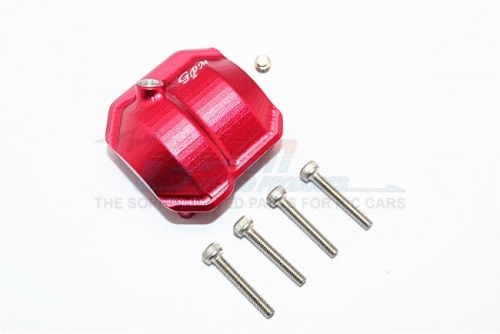 디퍼런셜 커버 ALUMINIUM FRONT/REAR DIFFERENTIAL COVER WITH HOLE - 1PC SET SCX2012AO-R