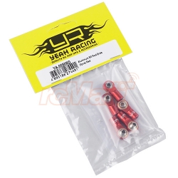 로드 엔드 Yeah Racing Aluminum M3 Rod Ends (5pcs) Black #YA-0550RD