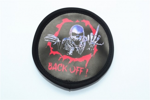 [TRX-4 옵션 파츠] 타이어 커버 SKELETON PRINT SPARE TIRE COVER TRX4ZSP19A-BK