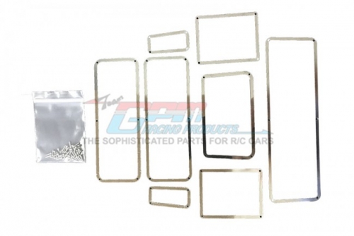 [TRX-4 옵션 파츠] 윈도우 프레임 SCALE ACCESSORIES: STAINLESS STEEL WINDOW FRAME FOR TRX-4 DEFENDER TRX4ZSP36-OC