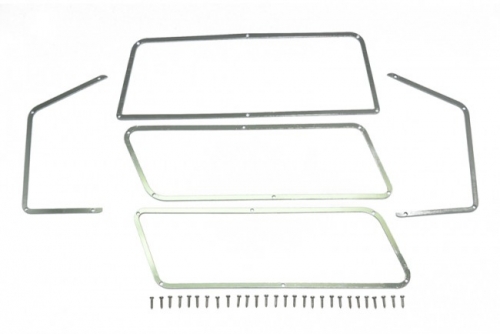 [TRX-4 옵션 파츠] 브롱코 블레이저 윈도우 프레임 SCALE ACCESSORIES: STAINLESS STEEL WINDOW FRAME FOR TRX-4 FORD BRONCO TRX4ZSP40-OC