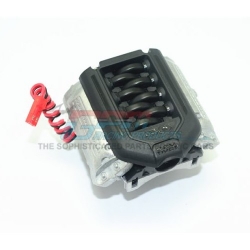 2셀용 모터 쿨링팬 엔진 모형 온도 센스 내장 V8 5.0 ENGINE RADIATOR (WITH COOLING FAN) 2S VERSION ZSP037A-OC