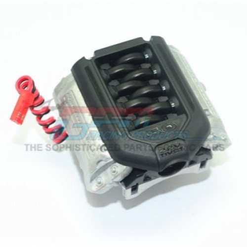 3셀용 모터 쿨링팬 엔진 모형 온도 센스 내장 V8 5.0 ENGINE RADIATOR (WITH COOLING FAN) 3S VERSION ZSP037B-OC