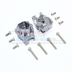 [TRX-4 옵션 파츠] 리어 기어 박스 마운트 TRX-4 Alum. Rear Gear Box Mounts - Grey Silver TRX4013C-GS