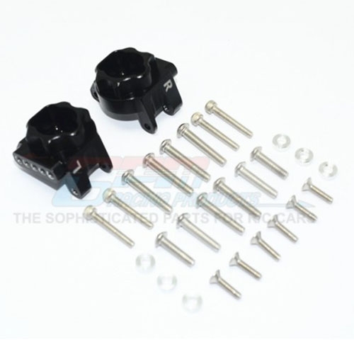 [TRX-4 TRX6 옵션 파츠] 리어 기어 박스 마운트 TRX-4 Aluminum Rear Gear Box Mounts (Multiple Positioning Holes) TTRX4013CA-BK