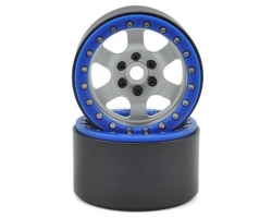 비드락 휠 SSD 2.2 inch Rock Racer Beadlock Wheels 2pcs Silver SSD00125