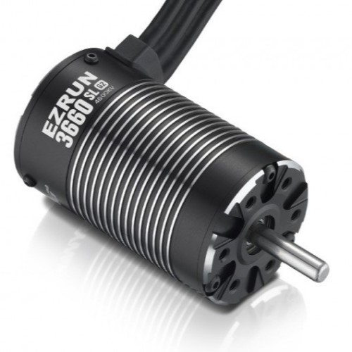 HobbyWing EZRUN 3660SL-3200KV BLACK G2 Motor for 1/10 SCT/Truck Car (3200KV) 5mm Shaft 30402650