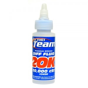 20K AA5456 Premium Silicone Diff Fluid 20000cSt •New flip-top cap