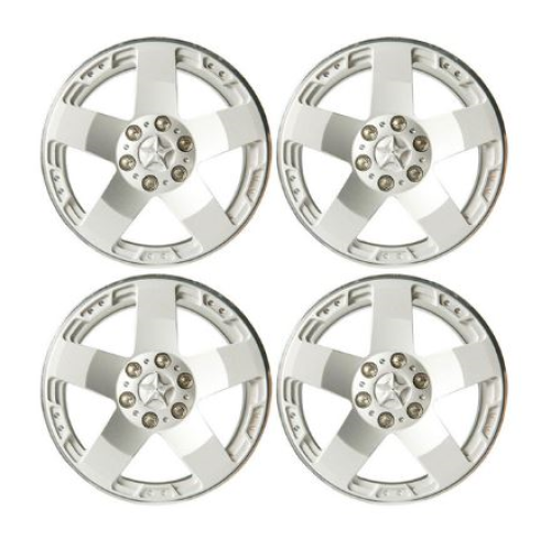 비드락 휠 2.2 한대분 AXSPEED 4PCS New 2.2'' RC 1:10 Rock Crawler Alloy Wheels Rims For RC Crawler Axial SCX10 Wraith 90018 Beadlock Wheels Hub A060107