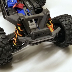 [4개 한대분] 쇽 부츠 Traxxas 1/10 Maxx Shock Boots (Skull Black) MAX018SKB MAX018MRED