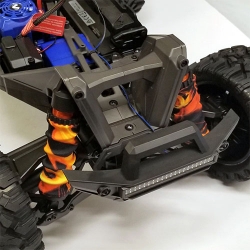 [4개 한대분] 쇽 부츠 Traxxas 1/10 Maxx Shock Boots (Skull Black) MAX018SKB MAX018MRED