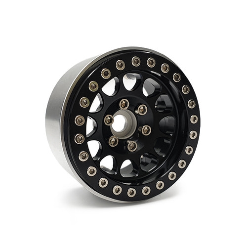 1.9 CN01 Aluminum beadlock wheels (Black) (4) R30023