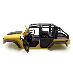 롤 도어 오픈 바디 루비콘 313mm (324 호환) 레진 바디 Jeep Wrangler Rubicon Hard Plastic Body Kit H-XS-59887AY