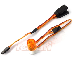 경광등 레드 Xtra Speed Police Car 360 Degree Rotation Alarm Light Kit Orange #XS-57017
