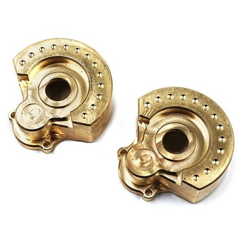 황동 무게추 포털 커버 웨이트 2PCS TRX4 Brass Counterweight Balance Weight Portal Drive Housing for 1:10 RC Crawler Traxxas TRX-4 H-BD95