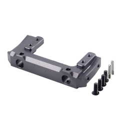 범퍼 마운트 Aluminum Alloy Front Bumper Mount Servo Stand for 1/10 RC Crawler Axial SCX10 II H-SCXFS