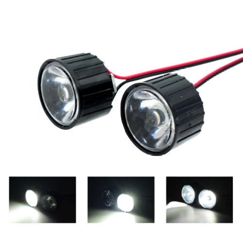 3W 고휘도 헤드라이트 RC Car Super Bright LED Lights Headlight with On-Off Switch H-SHL3W