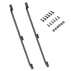 메탈 - 바디 핸드레일 2PCS 150mm Metal Body Shell Handrail for RC Crawler Traxxas TRX-4 TRX4 Axial SCX10 H-BHR150