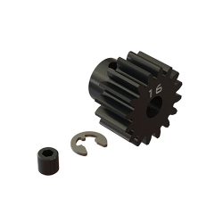 피니언 스틸 기어 16T Mod1 Safe-D5 Pinion Gear h-ARA310963