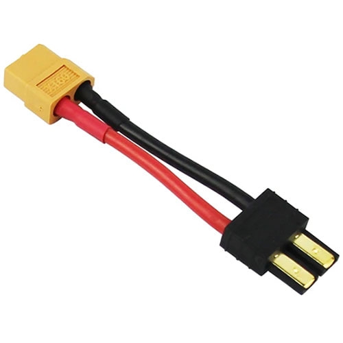 변환잭 트랙사스 수 XT60 암 Direct Connect Male TRX To Female XT60 Battery Connector Adapter XT60F-TRXM