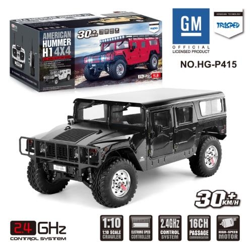 험머 LED 멀펑 버젼 HG P415 Standard 1/10 2.4G RC Car for Hummer Metal Chassis Vehicles Black HG P415 LEDB