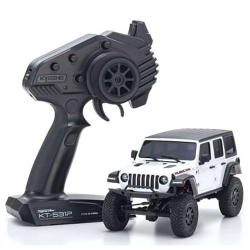 미니지 루비콘 1/24 MX-01 R/S Jeep Wrangler Rubicon (White) KY32521W-B