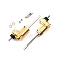 SCX10 II 메탈 포털 엑슬 SBX Brass Hi Lift Portal Rear Set For AXIAL SCX10 II XS-SCX-RBX