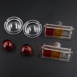 루비콘 랭글러 LED버킷 Plastic Lamp Lens Set For Jeep XS-59825