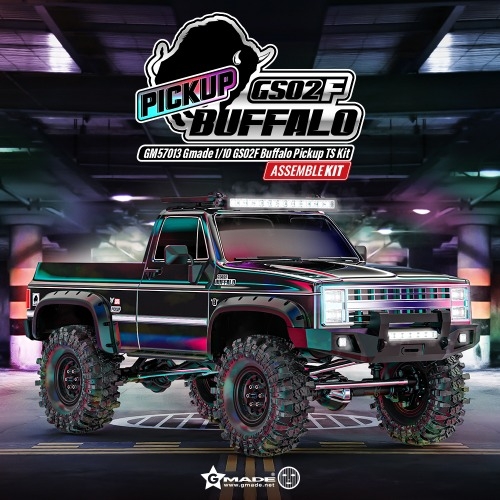 [익일발송] 지메이드 버팔로 픽업 조립 킷 [PRE-ORDER]Gmade 1/10 GS02F BUFFALO PICKUP TS KIT GM57013