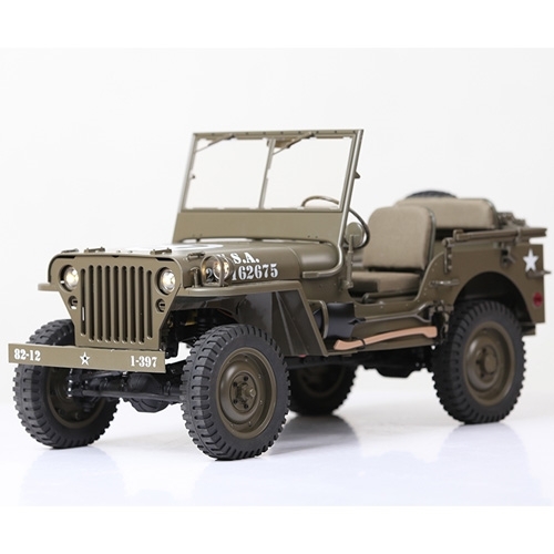 윌리스  ROC HOBBY 1/6 1941 WILLYS JEEP MILTARY SCALER PNR 송수신기 미포함 ROC10601RSGN