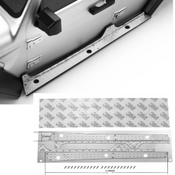 지프 랭글러 루비콘 사이드 플레이트 JEEP side bumper anti-skid plate side bar DJ-0772