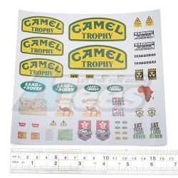 카멜 데칼 수전사 Camel Water Transfer Decals Land Rover Defender D90/110 WO/AT021