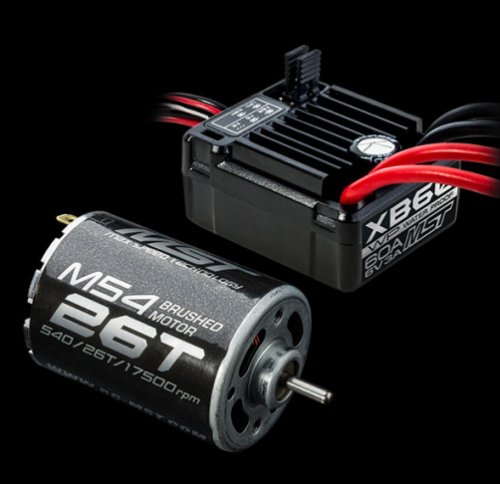 브러쉬드 540 모터 26T+변속기(60A)( MST Motor &Esc Set(XB60 & M54-26T) 모변세트 601022