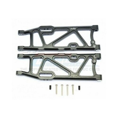 리어 암 1/8 노토 아웃캐스트 크라톤 용 ALUMINUM REAR LOWER ARMS -8PC SET MAK056-BK