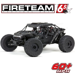 아르마 파이어팀 [온라인당일출고] 1:7 FIRETEAM 6S 4WD BLX Speed Assault Vehicle RTR Black ARA7618T1