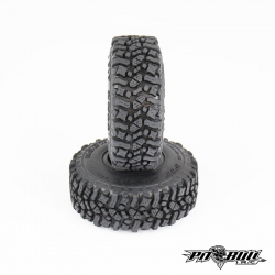 핏불 타이어 1.55"  97.8 x 34.3  - PITBULL ROCK BEAST 1.55 SCALE RC TIRES (ALIEN KOMPOUND) W/FOAM - 2pcs PB9013AK