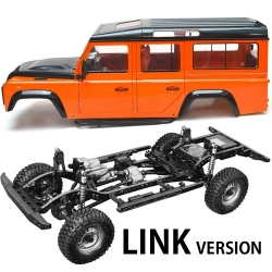 [익일출고] 조립킷 1/10 BRX02 4WD Scale Performance Chassis Kit (Link Version) (for TRC D110 Body Set) BR8004