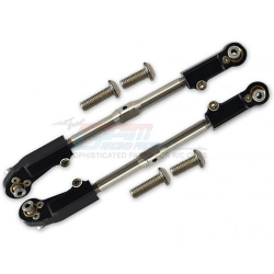 프론트 암 로드 1/8 노토 아웃캐스트 크라톤 용 Adjustable Front Steering Tie Rod (for Fireteam 6S, Kraton 6S, Notorious 6S, Outcast 6S, Talion 6S) MAK162S-BK