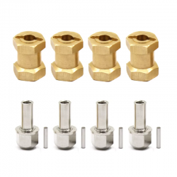 황동 와이드너 12, 17미리 휠 헥스 SCX MST 외 WH-BW12 WH-BW17