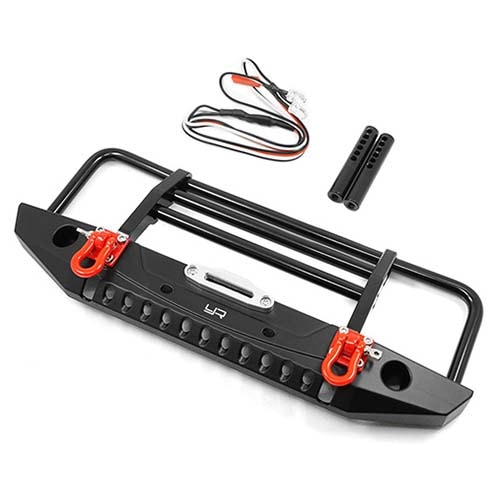 메탈 범퍼 TRX4 Metal Front Bumper for 1/10 RC Crawler Traxxas TRX4 Defender TRX4-032BK