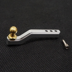 견인고리  Al & Brass Drop Hitch Receiver for Traxxas TRX-4 (Hitch □6.5 x 6.6mm|Tow Ball Ø5.8) TRX4-023