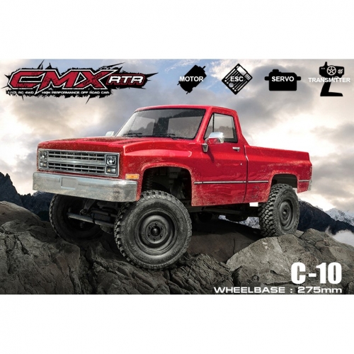 레드 C-10 MST RTR RC카 CMX RTR 275mm (2.4G) ( C-10 red ) 531505R