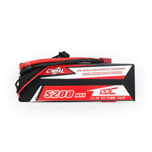 CNHL 배터리 Lipo 3S 11.1V [CNHL] 11.1V 5200mah 100C-200C 3S 리튬폴리머 배터리 3S5200T  HC5201003