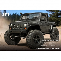 그레이 지프 랭글러 JP1 RTR MST CFX-W RTR JP1 (grey) 531551GR