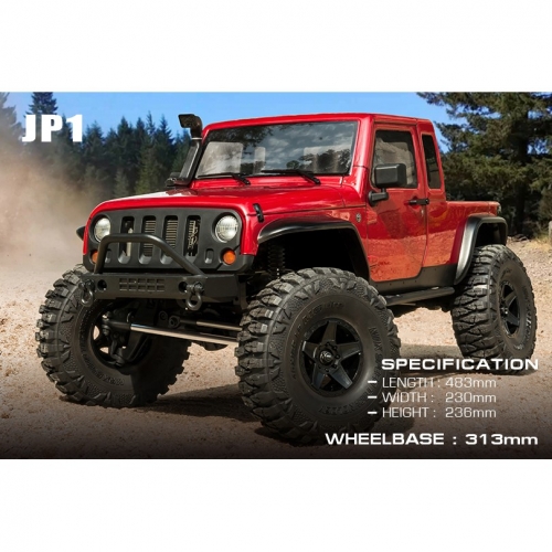 레드 지프 랭글러 JP1 RTR MST CFX-W RTR JP1 (RED) 531551R