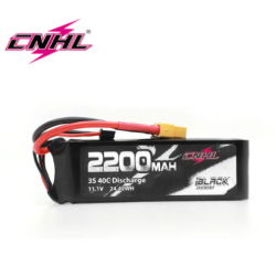 CNHL 리포 배터리 Lipo 3S 11.1V  [CNHL] 11.1V 3S2200xt60 30~60C  20403bk