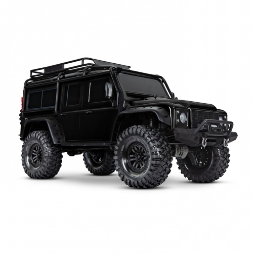 [익일출고] 블랙 디펜더 랜드로버 Traxxas 1/10 4WD RTR Black R6-TRX-4 CRAWLER   and Rover Defender  D110 Trail Crawler CB82056-4BK