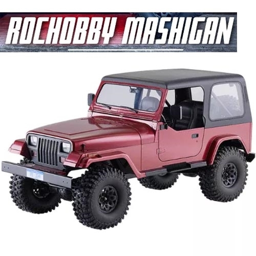 [감사이벤트]#차량구매시,메탈그릴무료# RTR 락하비 FMS 마시간 1/8 YJ  FMS ROC HOBBY 1:10 MASHIGAN RS Red RTR ROC11033RSRD